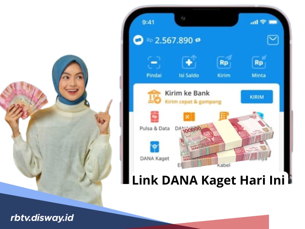 Rezeki Nomplok! Klaim Link DANA Kaget Hari Ini Senin 17 Februari 2025, Dapatkan Rp 222 Ribu