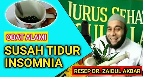 Kamu Insomnia Alias Susah Tidur Malam, Coba 3 Ramuan Herbal Ala Dr Zaidul Akbar Ini