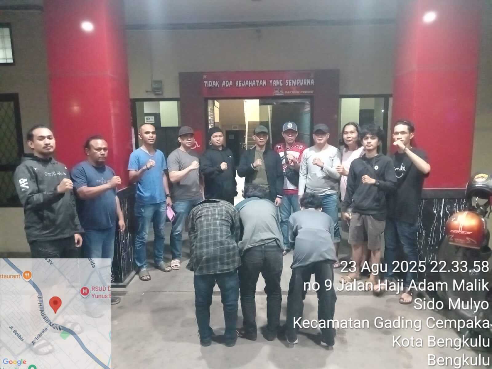 Kurang 24 Jam Pasca Kejadian, Jatanras Polda Bengkulu dan Polres Seluma Bekuk Tiga Pelaku Curas Pelajar