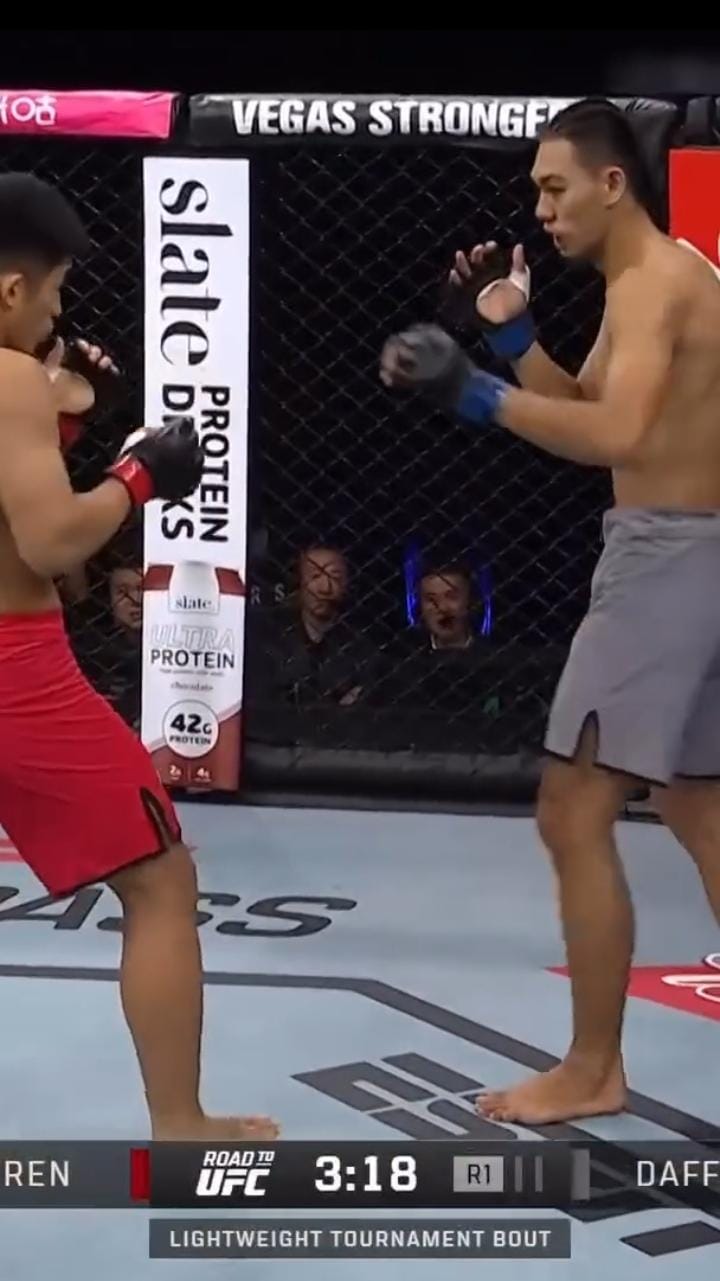 Road to UFC; Hasil Pertarungan Fighter Kebanggaan Bengkulu Deni Daffa vs Ren Yawei di Shanghai Cina