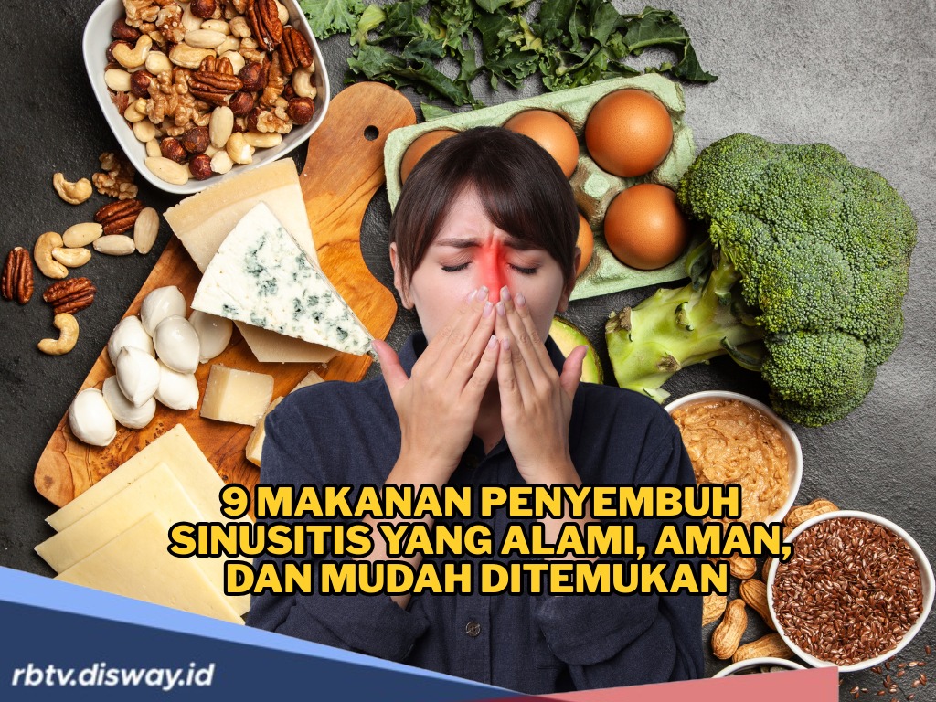 9 Makanan dan Minuman Penyembuh Sinusitis, Aman dan Mudah Didapatkan