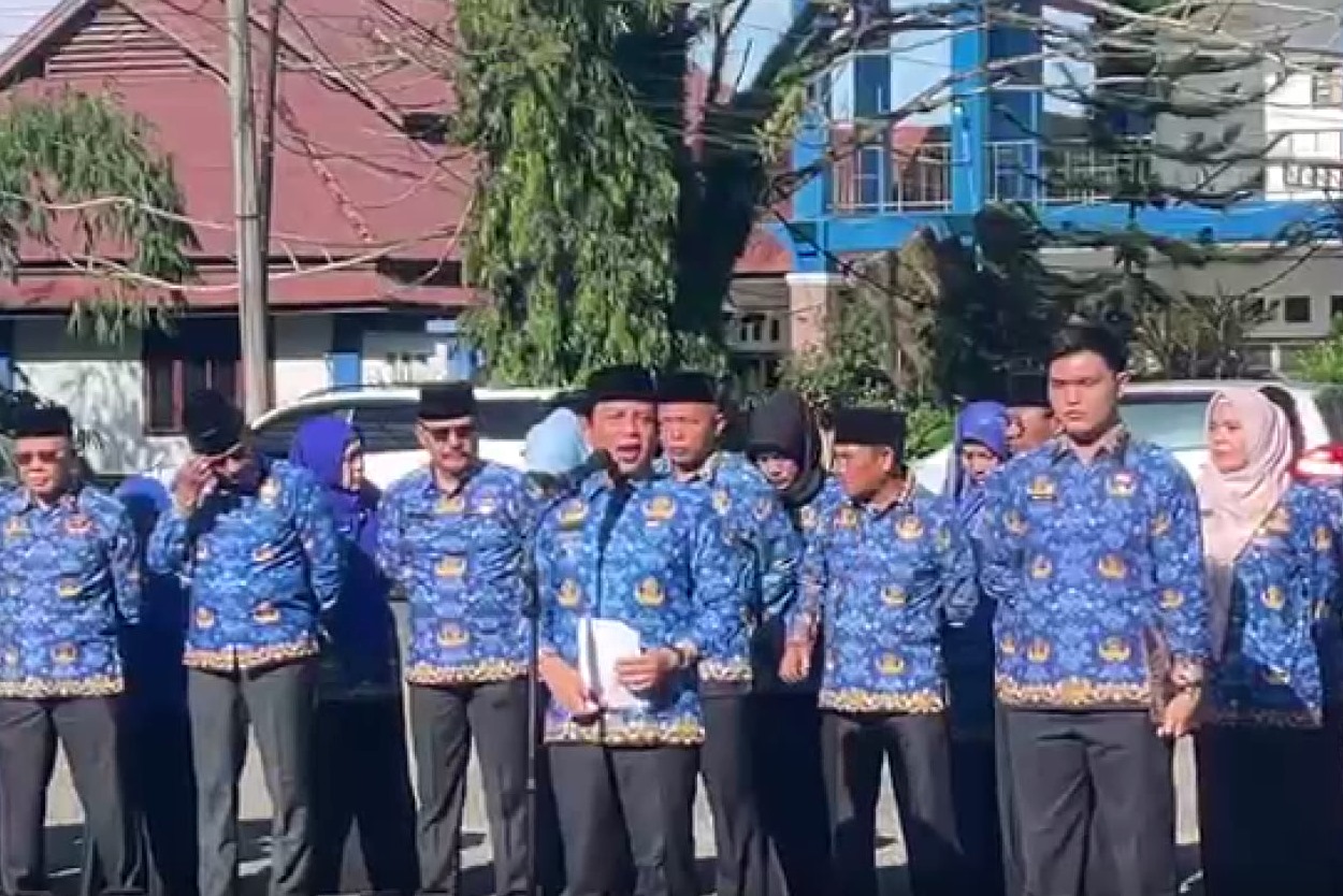 Solidaritas untuk Aceh, Sumut dan Sumbar, Pemkot Bengkulu Kumpulkan Rp 500 Juta 