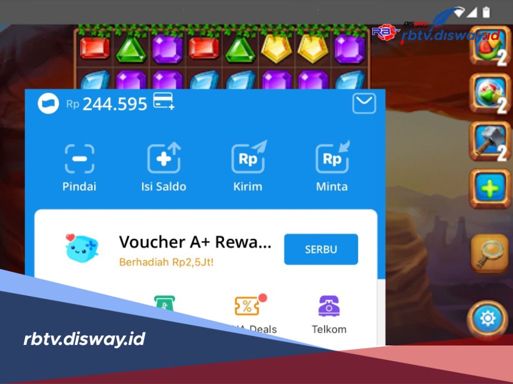 Cukup Modal Kuota, Mainkan Game Gratis dan Dapatkan Saldo DANA Gratis