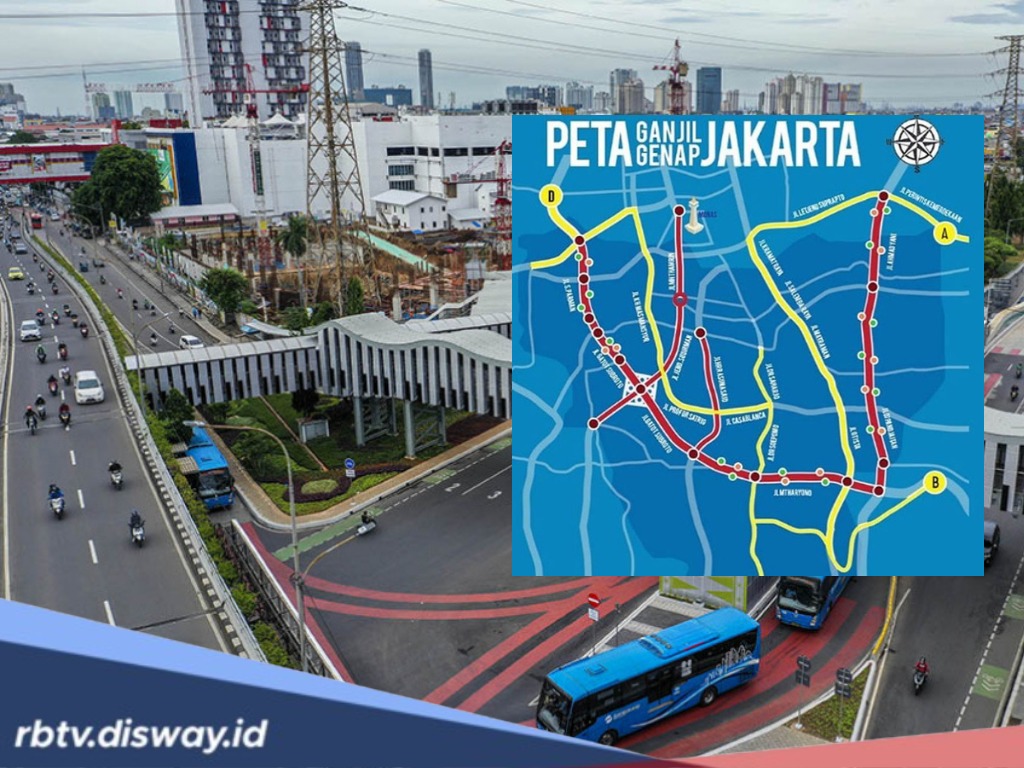 Buat yang Belum Tahu, Begini Cara Cek Ganjil Genap Jakarta Lewat HP