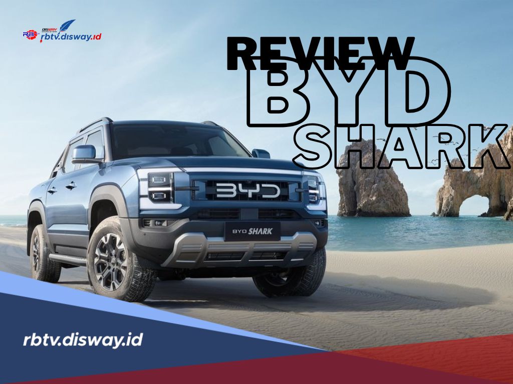 Tampilan Gagah Mobil Pick Up Listrik BYD Shark Bikin Getir Pabrikan Pemain Mobil Pick Up