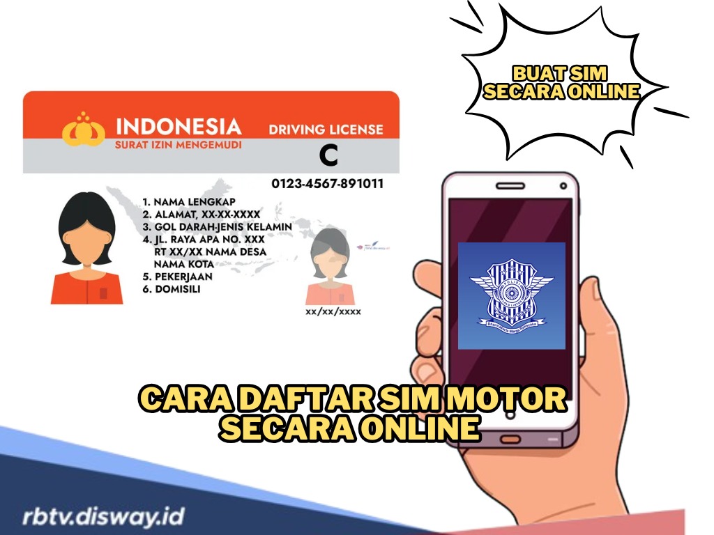 Cara Bikin SIM C untuk Motor Secara Online, Silakan Unduh Aplikasinya