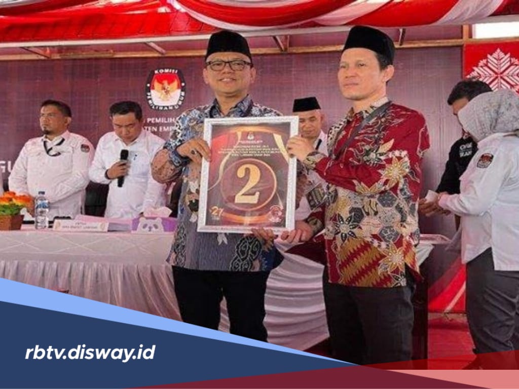 Hasil Real Count Pilkada 2024 Kabupaten Empat Lawang, Joncik Muhammad-A Rifai Lawan Kotak Kosong