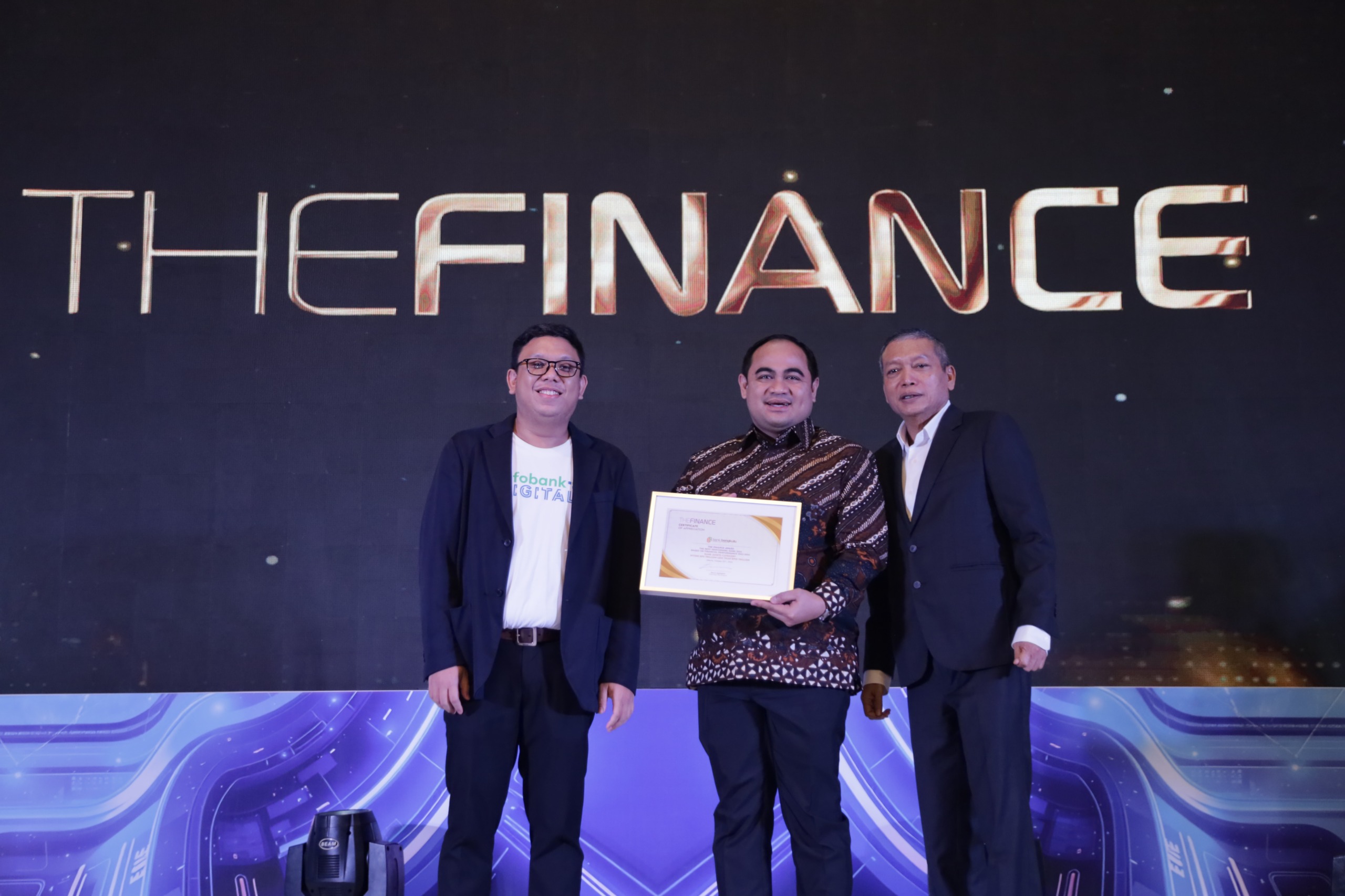 Bank Bengkulu Terima Penghargaan Top 20 Financial Award Institutoins 2024