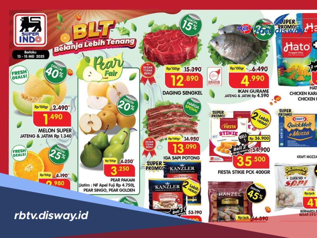 Belanja Hemat dan Lengkap! Cek Promo Superindo Terbaru Hari Ini 