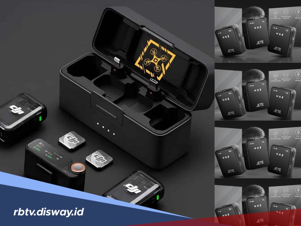 5 Rekomendasi Mic Wireless Terbaik 2025, Harga Mulai Rp 200 Ribuan