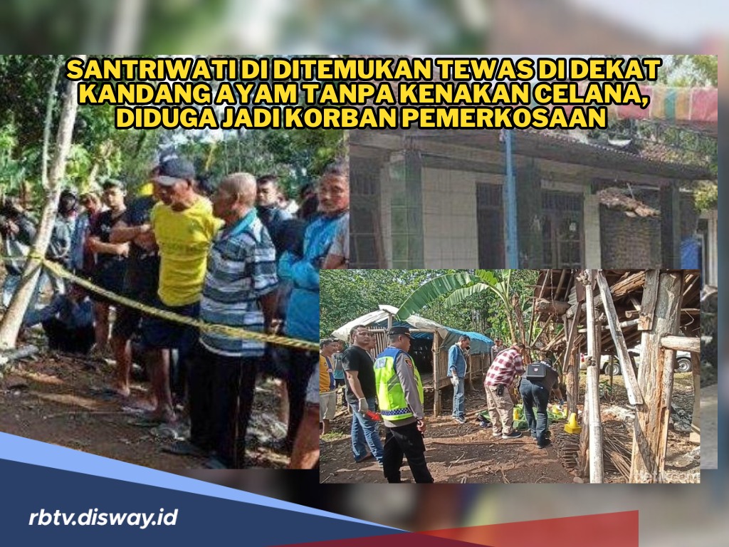 Santriwati Ditemukan Tewas Dekat Kandang Ayam, Diduga Korban Asusila