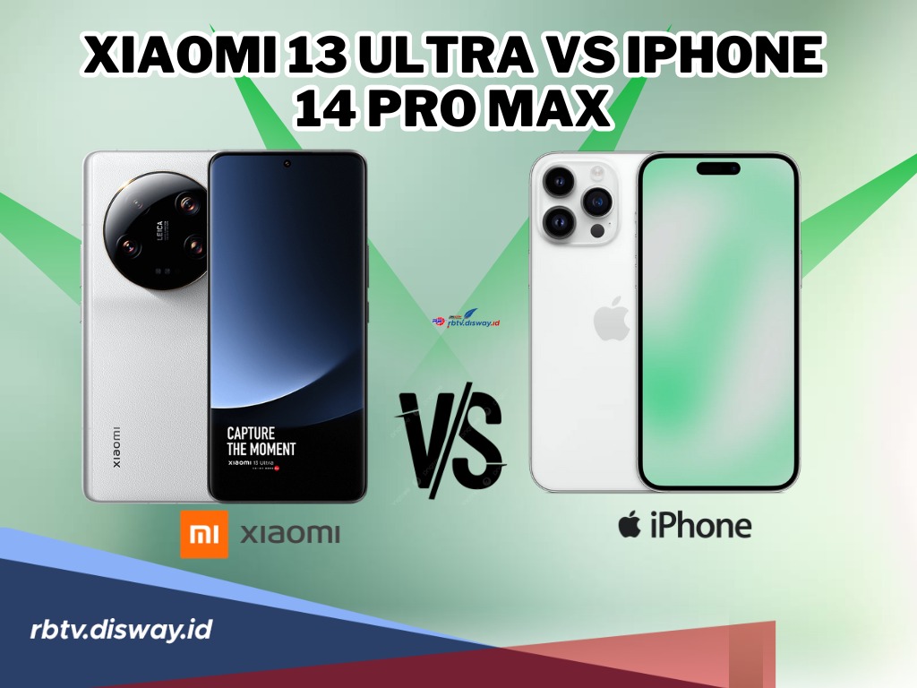 Kasih Poin Plus! Ini Perbandingan Xiaomi 13 Ultra Vs iPhone 14 Pro Max