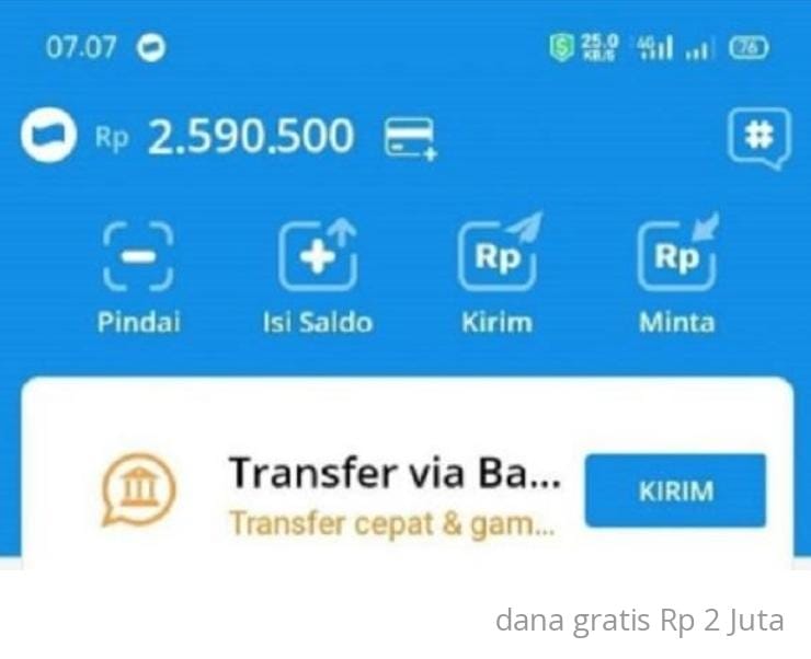 Terbukti Manjur, Ini Cara Nambah Saldo DANA Gratis Hingga Rp 2 Juta