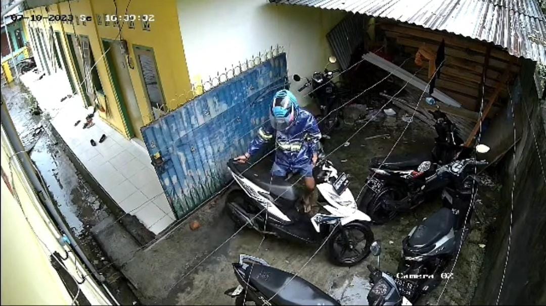 Seperti Langganan, Penghuni Kosan di Telaga Dewa jadi Sasaran Pelaku Curanmor