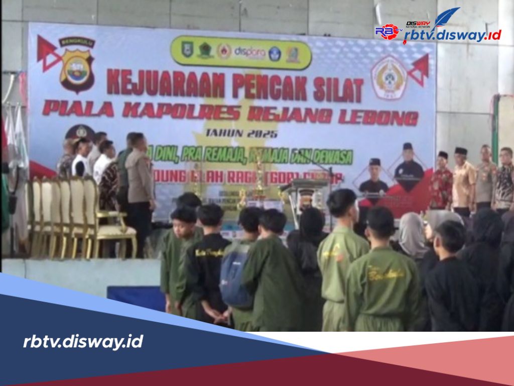 Kejuraan Silat Kapolres Rejang Lebong Cup, Prestasi Olah Raga Dapat Harumkan Nama Daerah
