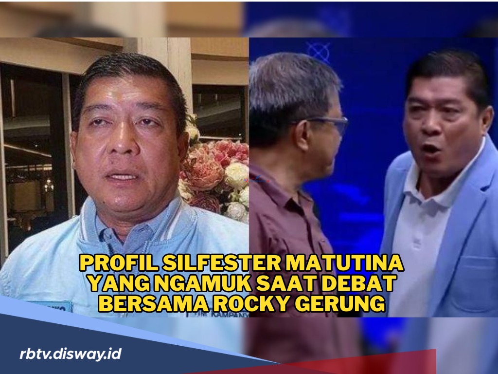 Profil Silfester Matutina, Pria yang Ngamuk saat Debat dengan Rocky Gerung