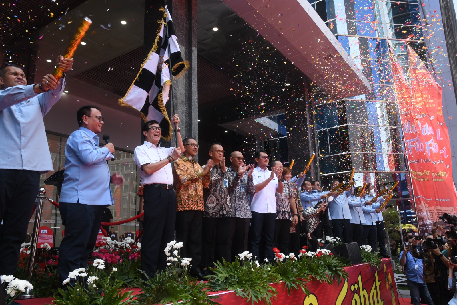 Mudik Bareng Kemenkumham, 31 Unit Bus Antar 1.071 Pemudik ke 9 Kota Tujuan