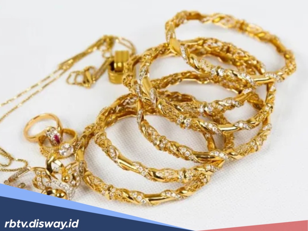 H-1 Ramadhan, Harga Emas Perhiasan Banyak yang Anjlok!