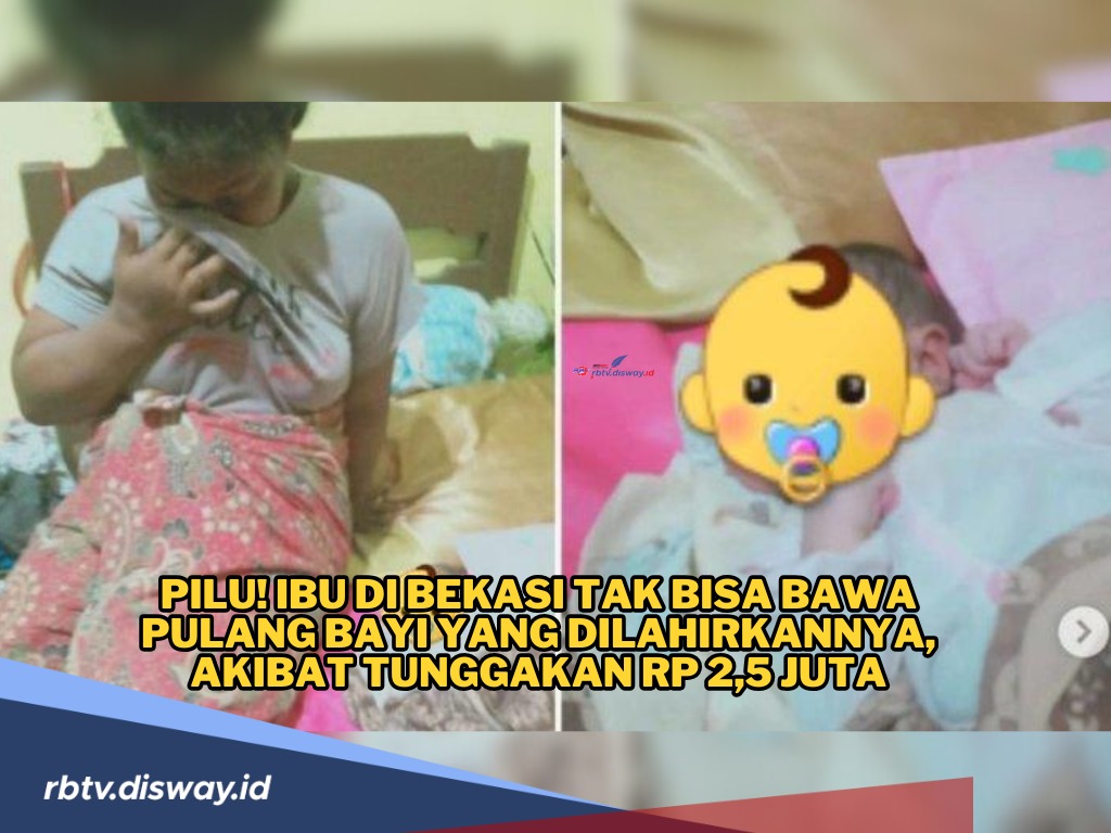 Pro Kontra Bayi di Bekasi, Tidak Bisa Dibawa Pulang Karena Uang Rp2,5 Juta