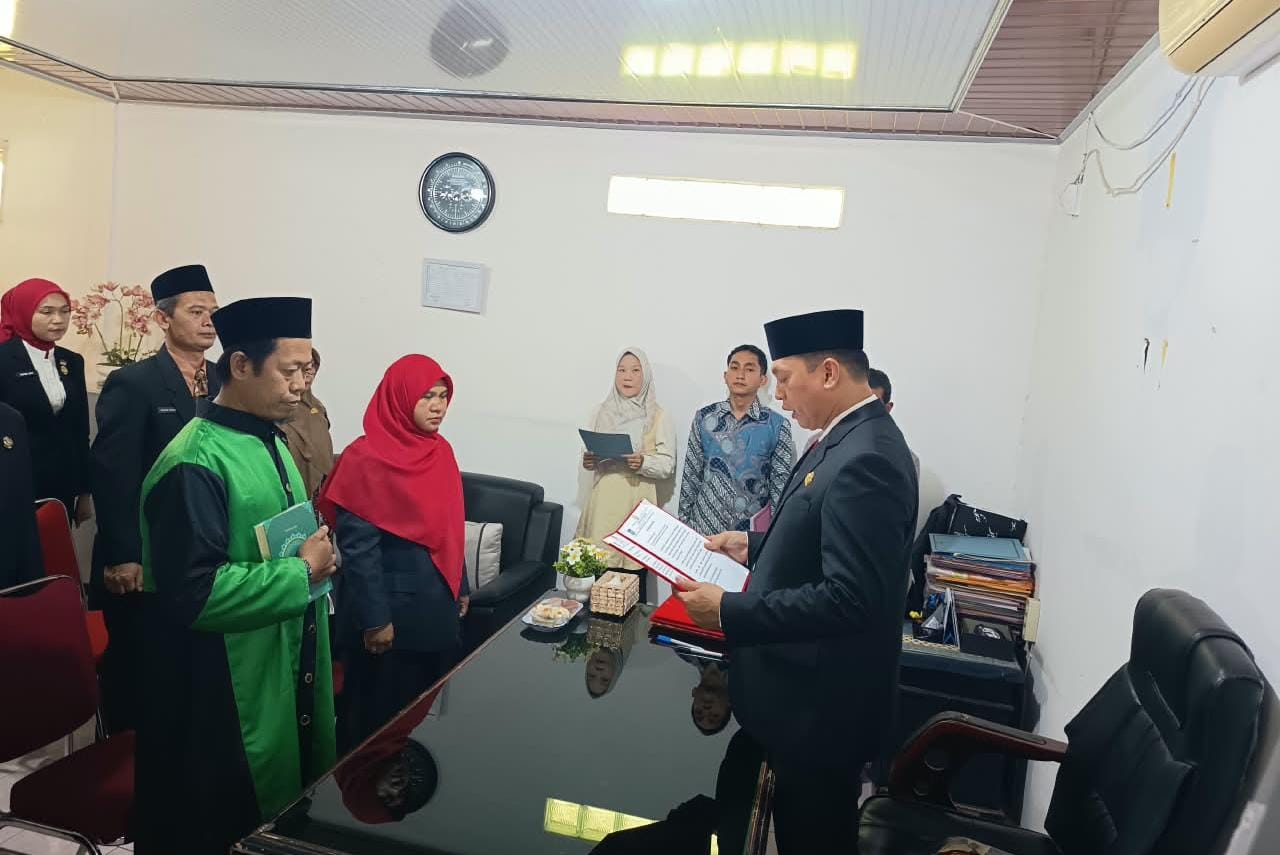 7 ASN Pemkab Bengkulu Utara Dilantik, Ini Daftar Namanya