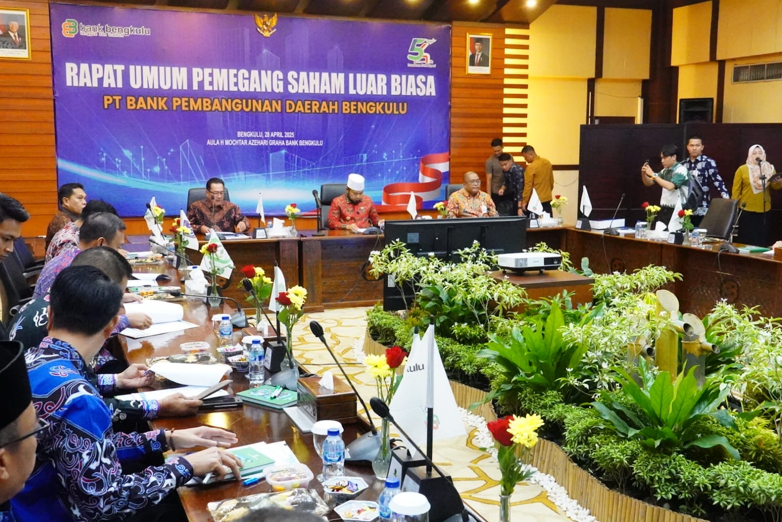 Hasil RUPSLB, 5 Nama Calon Direksi dan Komisaris Bank Bengkulu Diusulkan ke OJK