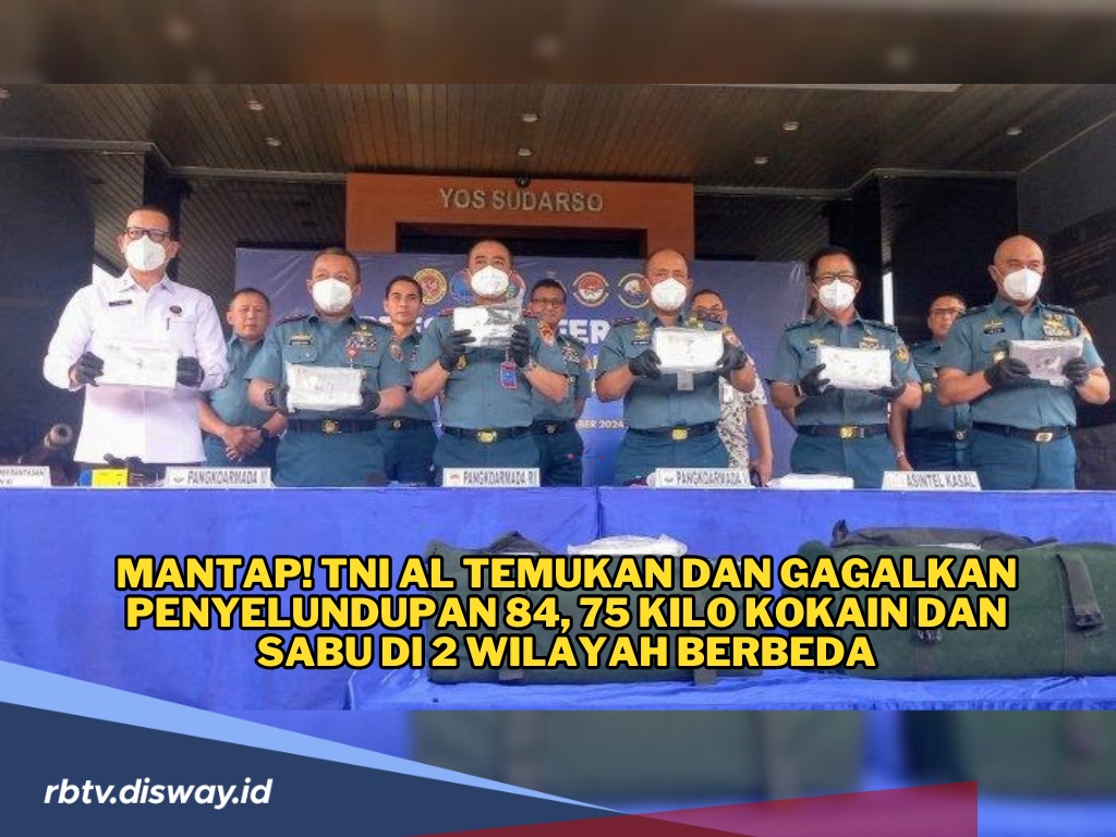 Ngeri, Begini Cara Mafia Narkotika Selundupkan 84 KG Kokain yang Digagalkan TNI AL