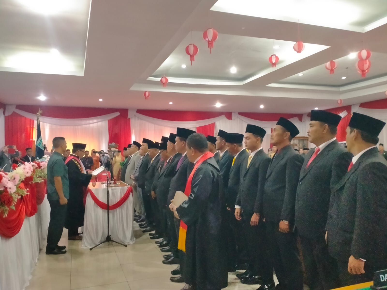 30 Anggota DPRD Bengkulu Utara Periode 2024-2029 Dilantik, Hermedi Rian Jadi Pimpinan Sementara