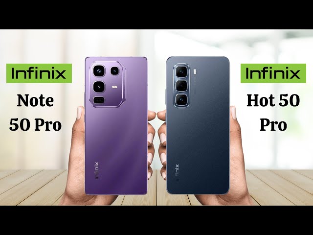 Tertarik dengan Salah Satunya? Ini Perbandingan Infinix Hot 50 Pro vs Infinix Note 50 Pro