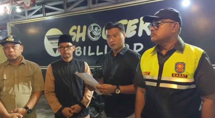 Perketat Pengawasan Jam Operasional, Tim Gabungan Pemkot Datangi Tempat Hiburan Malam