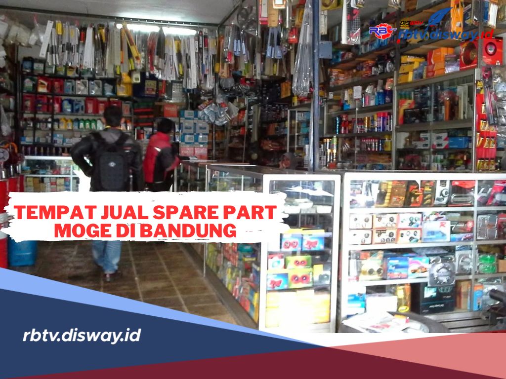 4 Rekomendasi Toko Sparepart Moge Terlengkap dan Murah di Bandung, Ini Alamatnya