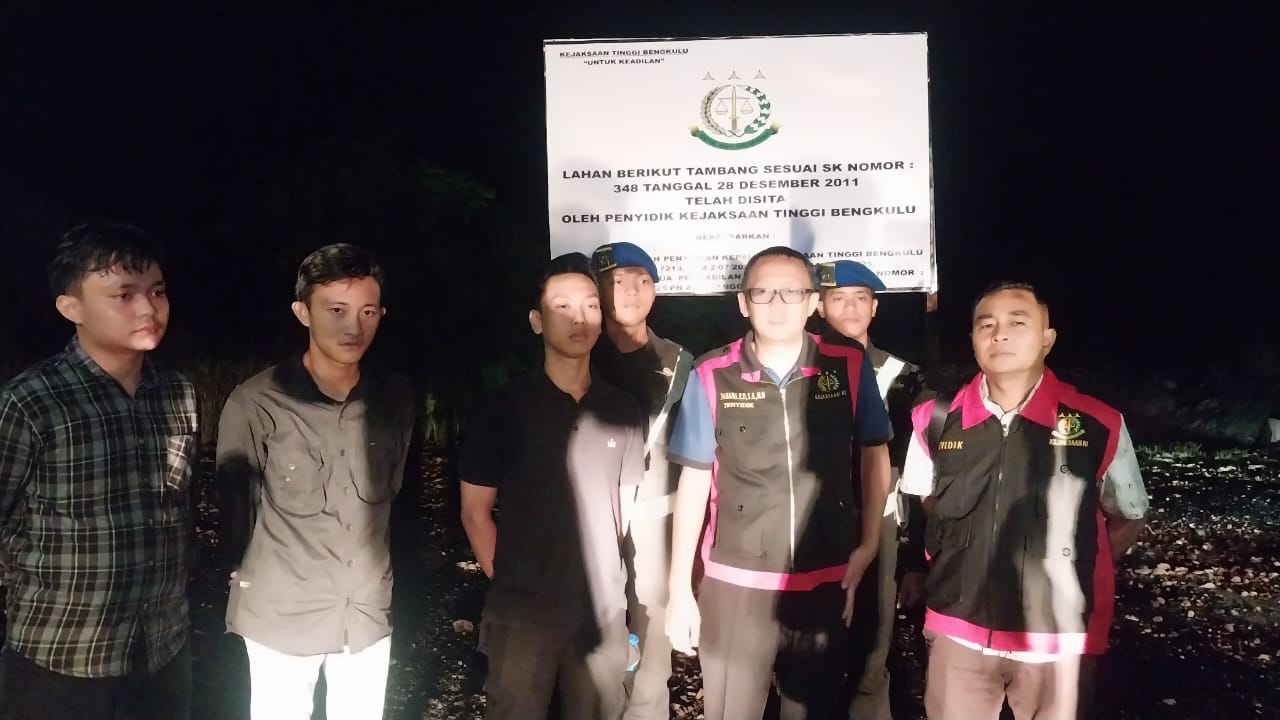 KEJATI Bengkulu Sita 2 Tambang Batubara, KASIDIK: Negara Rugi Rp300 M?