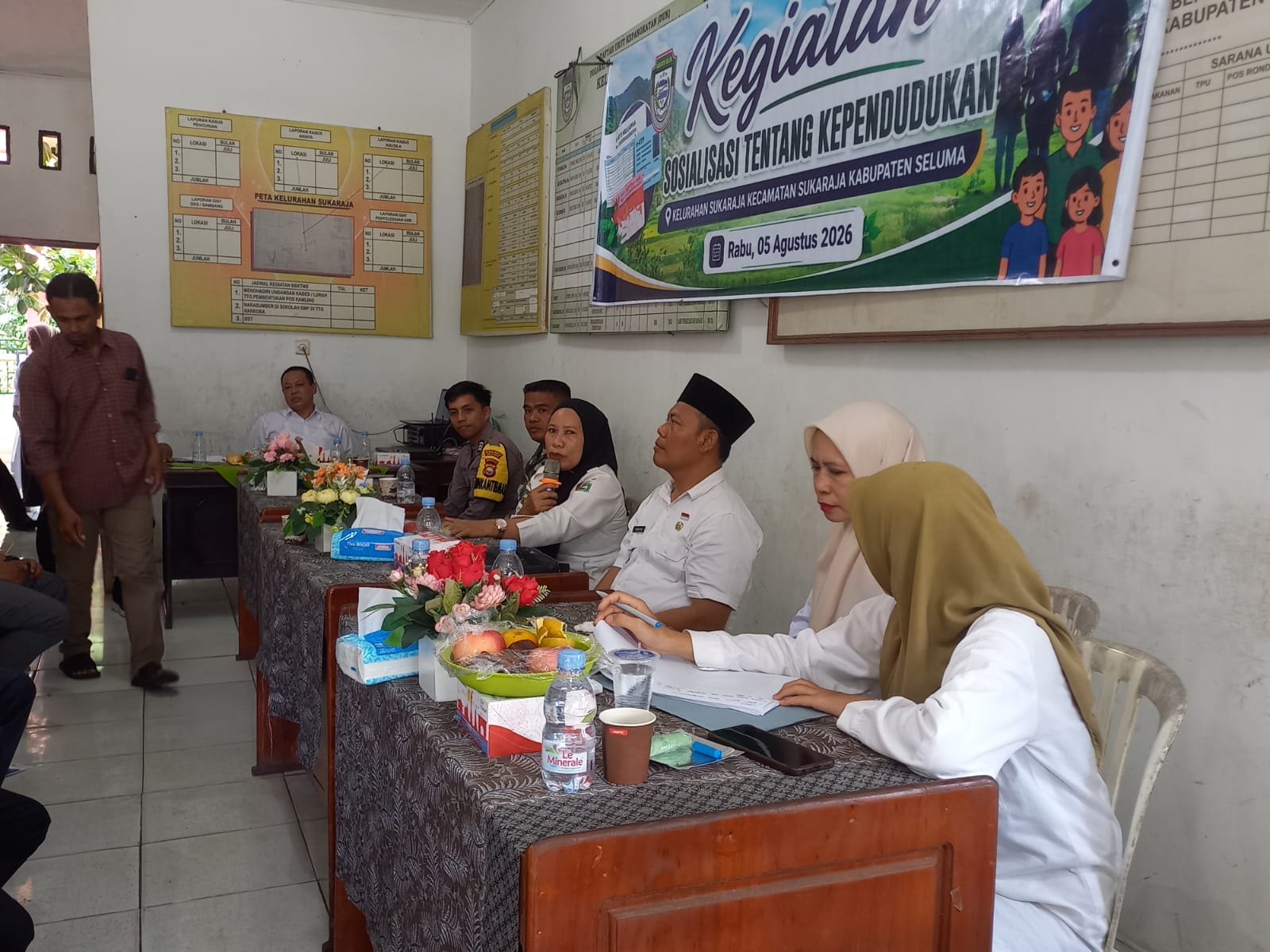 Gandeng Dukcapil Seluma, Lurah Sukaraja Gencarkan Sosialisasi Adminduk