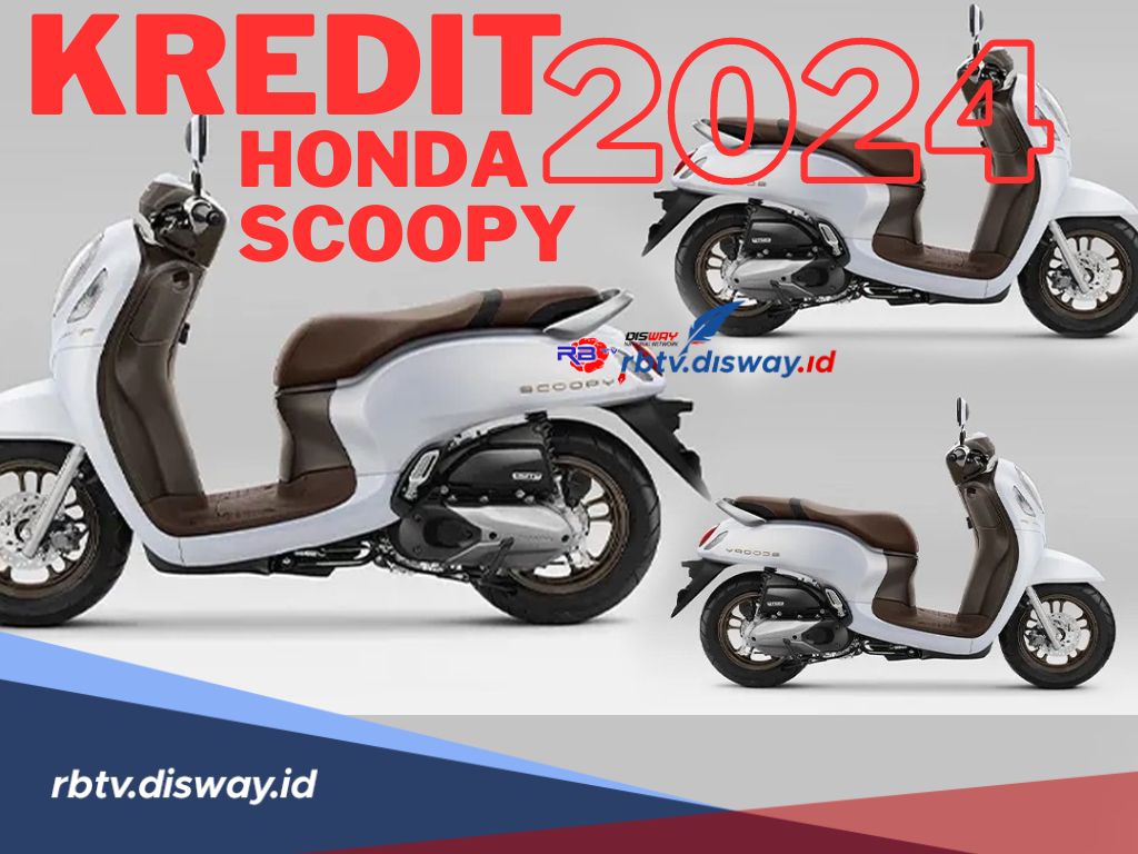 Punya Uang Rp 1 Jutaan Silakan Bawa Pulang Motor Honda Scoopy, Tempo Angsuran Sampai 35 Bulan
