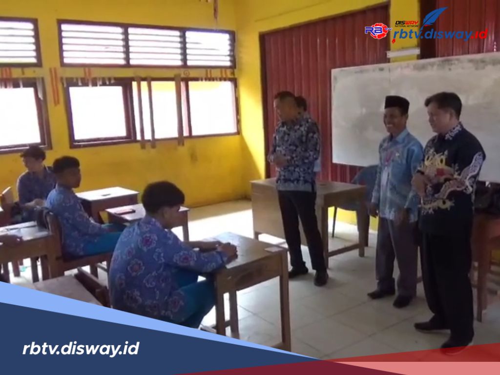 Kendala Internet, 6 SMP di Bengkulu Tengah Terpaksa UAS Manual