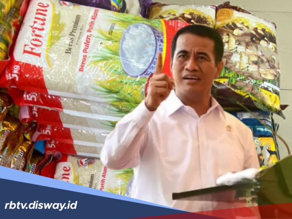 Beras Oplosan Terbongkar, Mentan: Ibarat Beli Emas 24 Karat Tapi yang Diterima 18 Karat