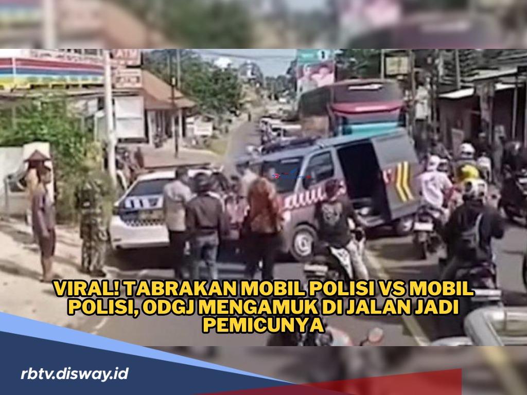 Ternyata, Ini Penyebab Kecelakaan Mobil Polisi Vs Mobil Polisi di Pandeglang