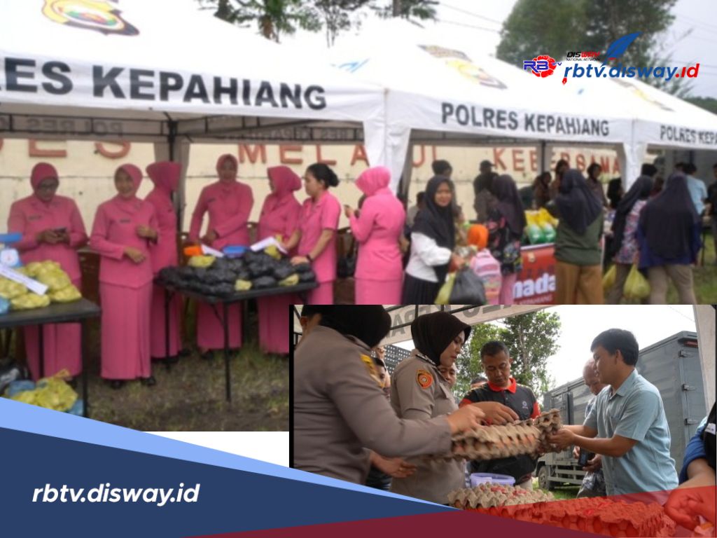 Harga Sembako Naik, Polres Kepahiang Gelar Pasar Murah untuk Masyarakat