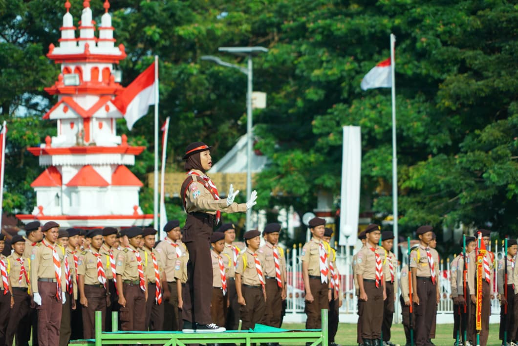 Semangat Pramuka Menggema di Bumi Merah Putih, Kolaborasi Bangun Ketahanan Bangsa