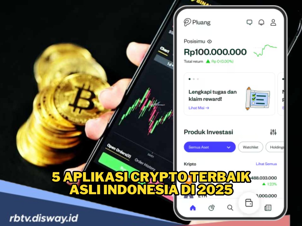 5 Aplikasi Kripto Terbaik Asli Indonesia di 2025, Fitur Canggih dan Aman untuk Investasi Digital