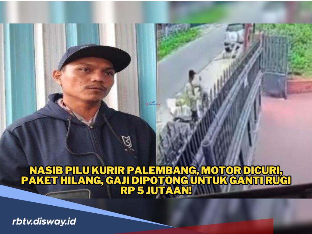 Nasib Malang, Lagi Antar Paket Pelanggan, Motor Kurir dan Sekarung Paket Digondol Maling