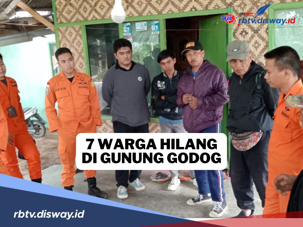 Kronologi 7 Warga Hilang di Gunung Godog, Sempat Ikuti Aliran Air