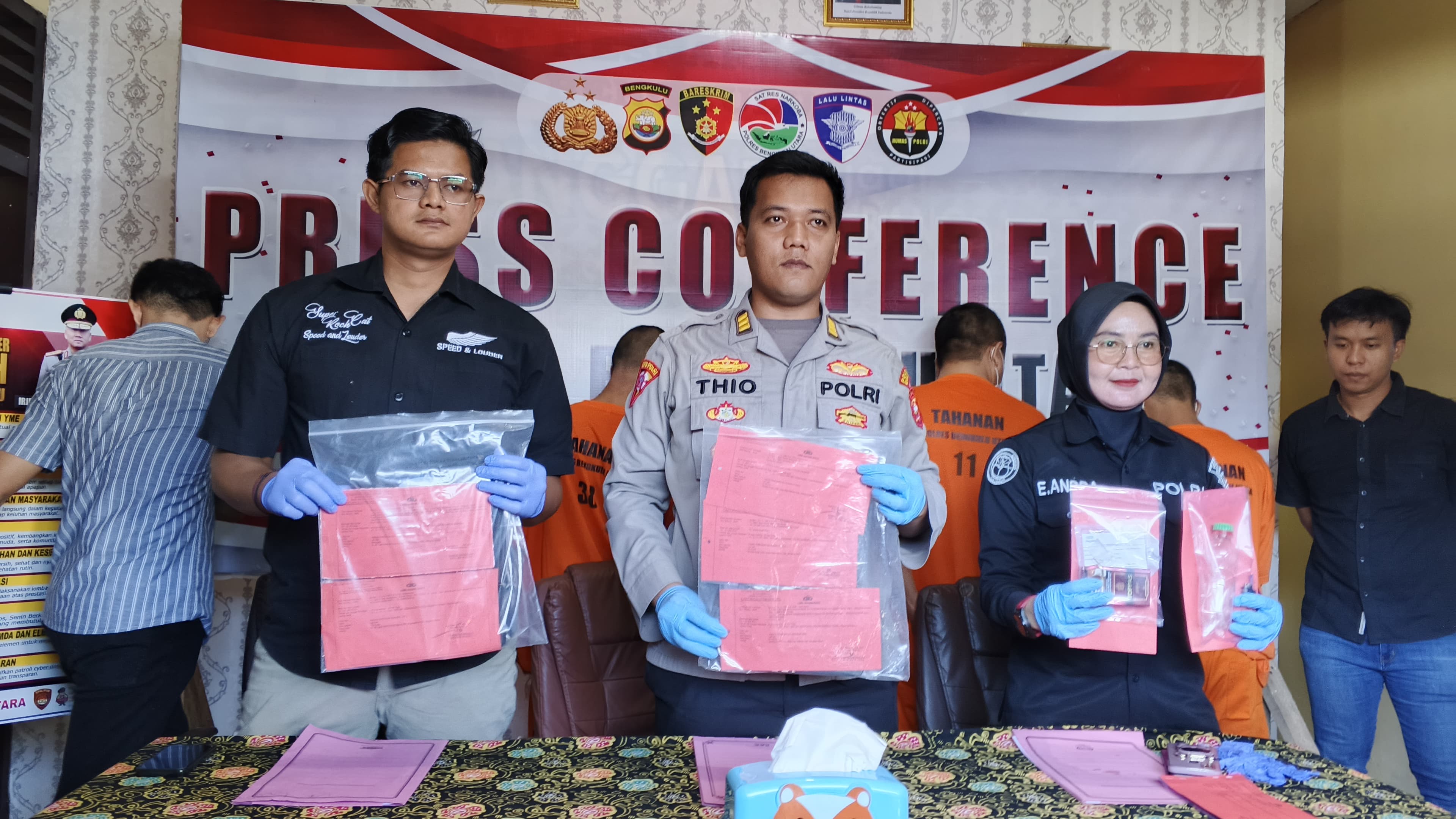 4 Pelaku Penyalahgunaan Sabu Ditangkap, 1 Orang Pecatan Polisi