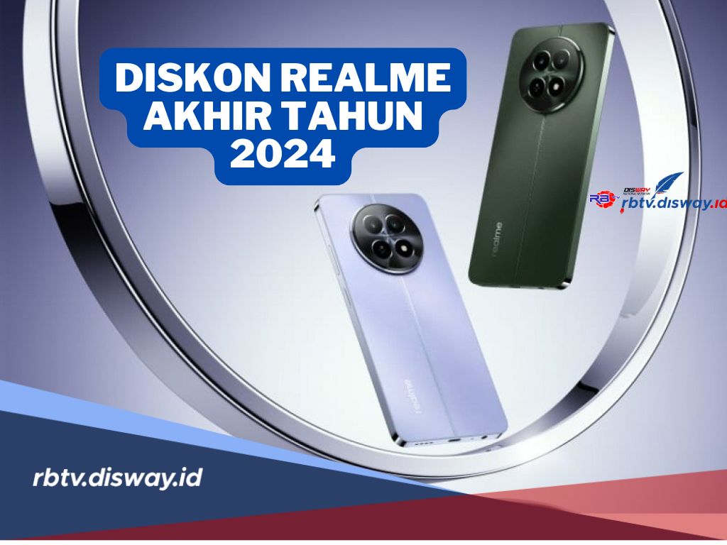 Daftar Diskon HP Realme di Akhir Tahun 2024, Penawaran Menarik untuk Penggemar Gadget