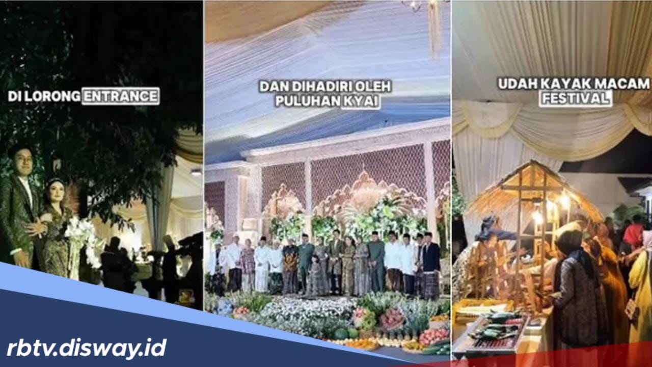 Pernikahan Viral Anak Crazy Rich Gresik, Beri Dooprize 13 Tiket Umrah Gratis untuk Tamu Undangan