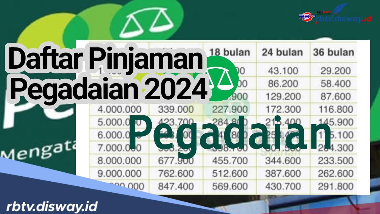 Daftar 3 Pinjaman Pegadaian Ini Paling Populer di Masyarakat, Ini Syarat dan Cara Pengajuannya