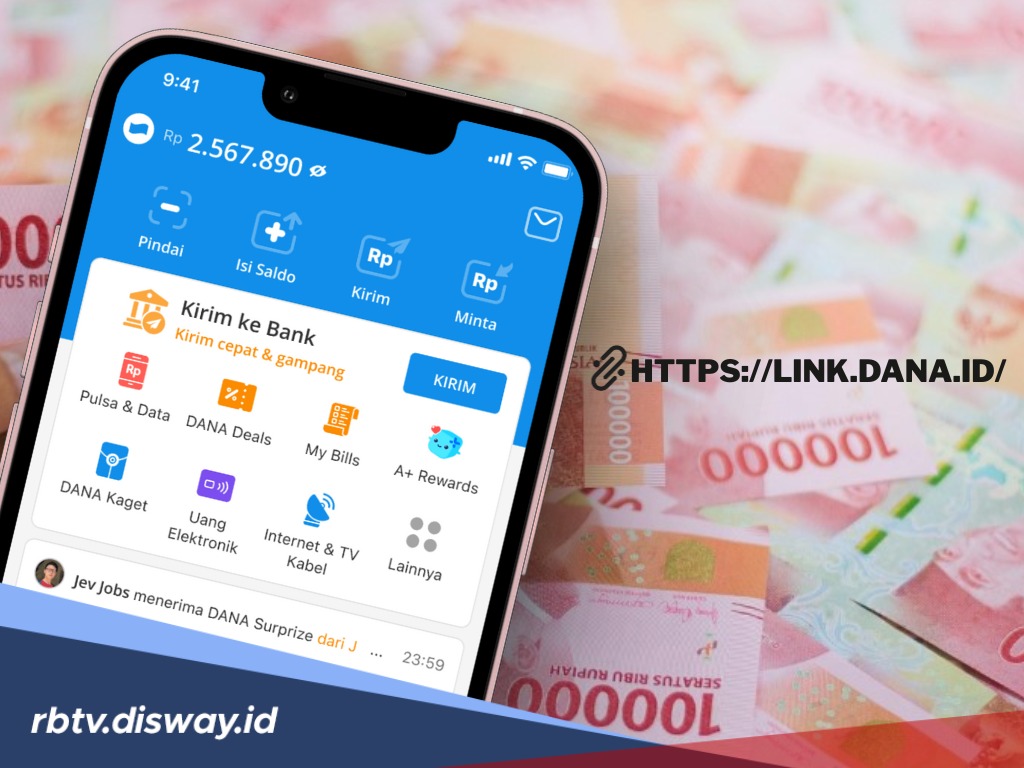 Cara Bikin dan Menyebarkan Link DANA Kaget yang Asli Berisikan Saldo