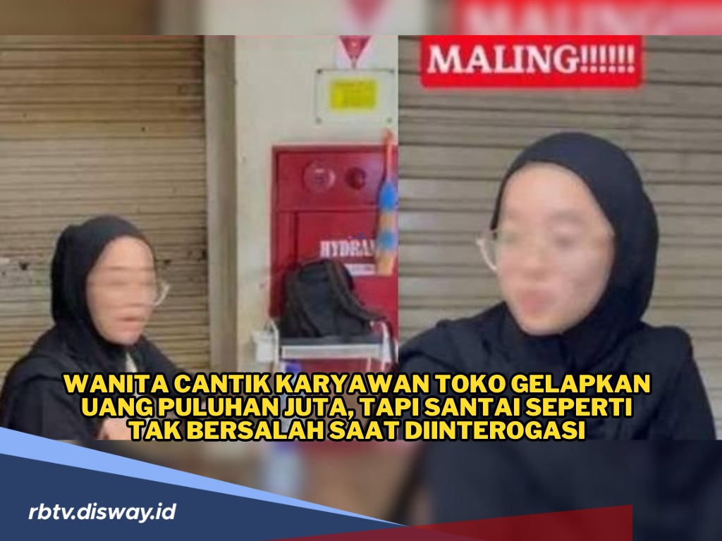 Manipulasi Data Stok Barang, Syifa Gadis Berparas Cantik Ini Tilap Uang Hasil Penjualan Hampir Rp800 Juta