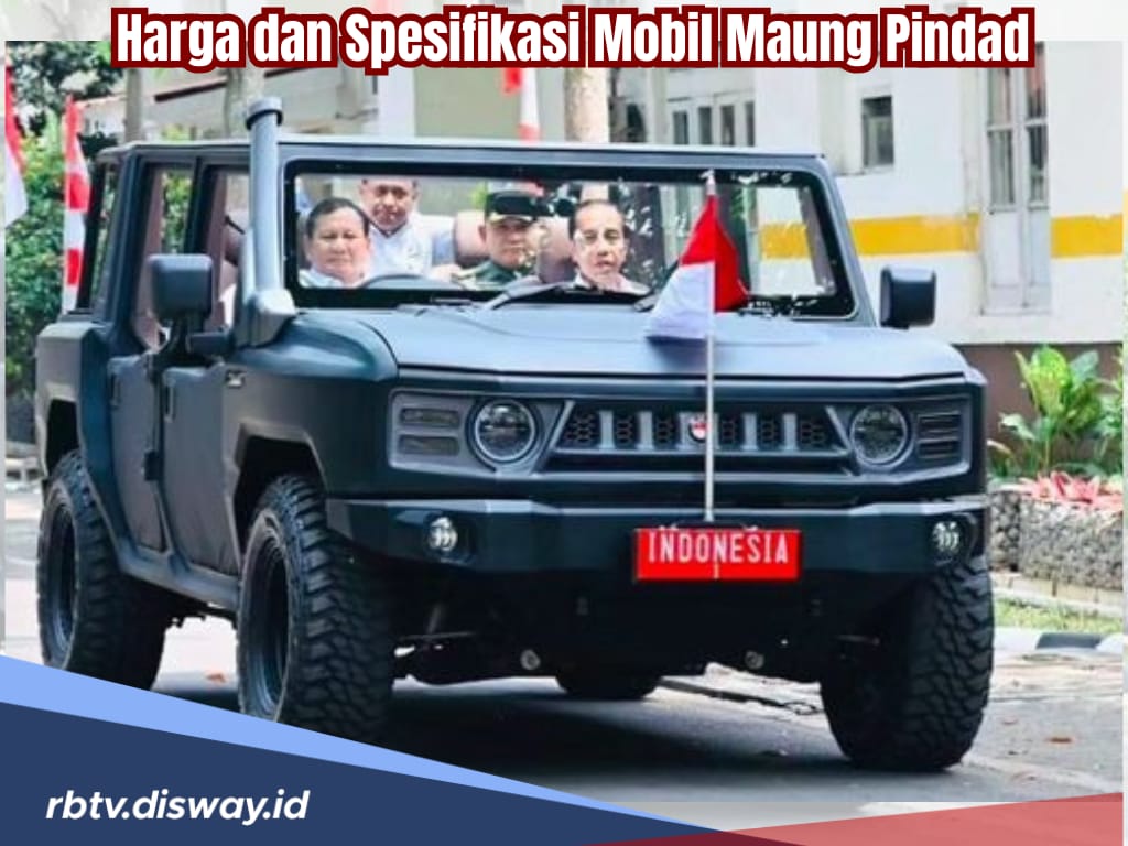 Petani Sawit Bisa Beli Mobil Maung Pindad Seperti Mobnas Presiden Prabowo, Segini Harga dan Speknya