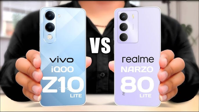 Pasti Ada yang Beda, Teliti Perbandingan Hp iQOO Z10 Lite Vs Realme Narzo 80 Lite