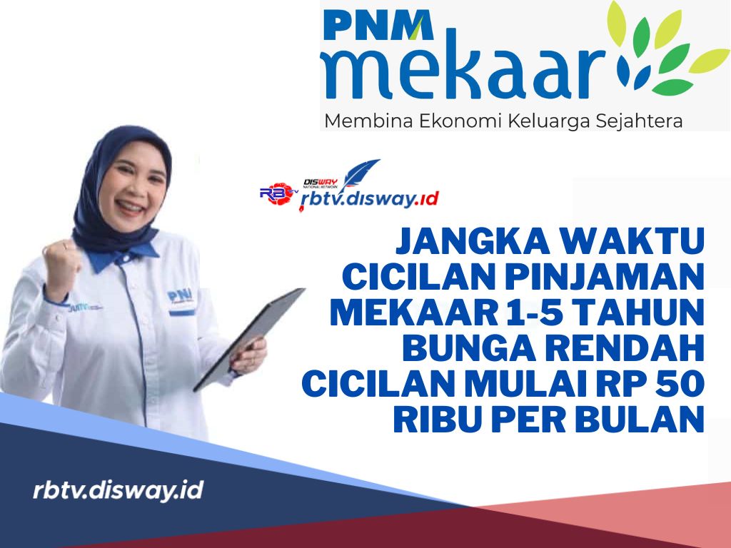 Jangka Waktu Cicilan Pinjaman Mekaar 1-5 Tahun, Bunga Rendah, Cicilan Mulai Rp 50 Ribu per Bulan